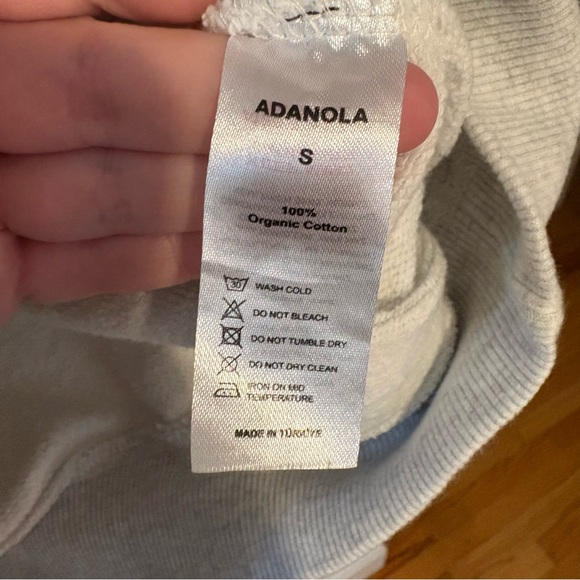 Adanola ADA oversized hoodie in light gray - Picture 8 of 9